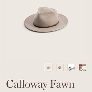 Will and Bear Calloway Fawn Wool Hat